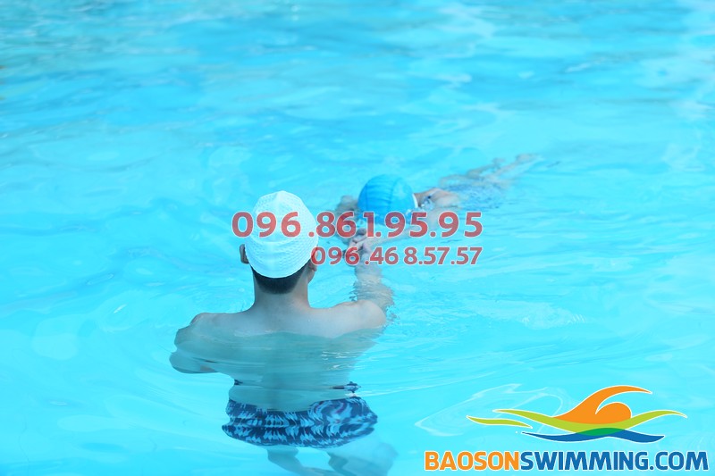 Dạy bơi cơ bản cho người lớn bể Bảo Sơn giá rẻ