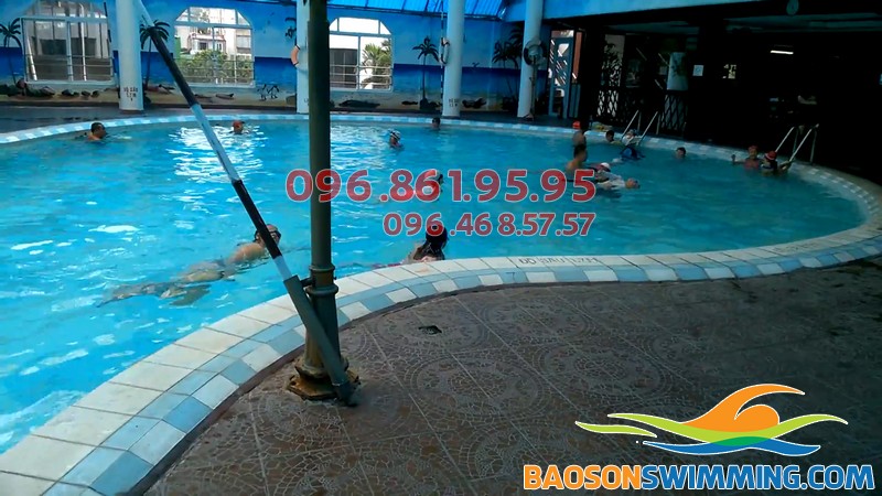 Top bể bơi trong nhà giá rẻ tại Hà Nội - bể bơi Bảo Sơn