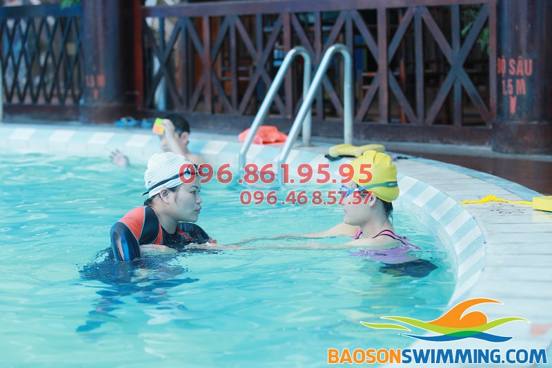 Bảo Sơn Swimming - Trung tâm dạy học bơi độc quyền bể bơi khách sạn Bảo Sơn