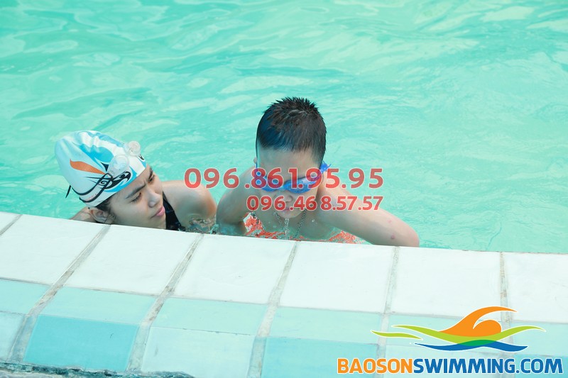 Dạy bơi trẻ em bể Bảo Sơn: An toàn, hiệu quả và chất lượng
