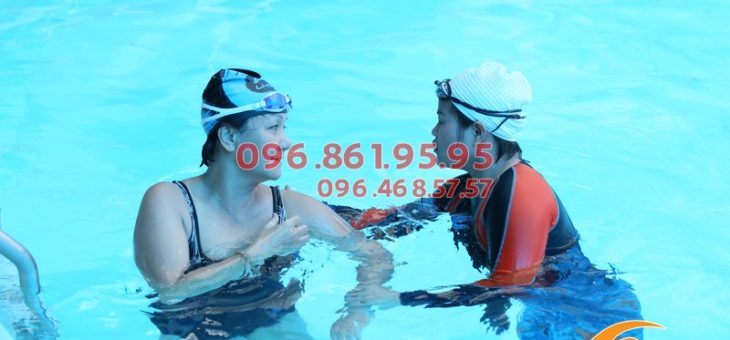 Học bơi kèm riêng buổi tối giá siêu rẻ LH: 096.861.9595