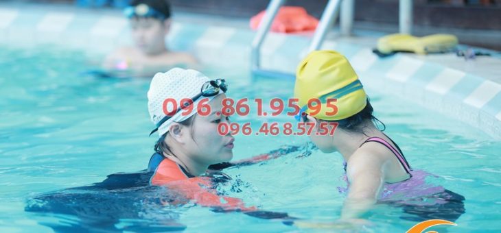 Phương pháp dạy bơi hiệu quả đang áp dụng tại bể bơi Bảo Sơn