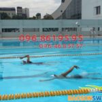 Bể bơi bốn mùa Mỹ Đình: dạy bơi kèm riêng