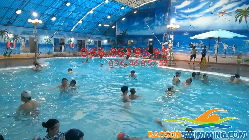 Bể bơi khách sạn Bảo Sơn giờ mở cửa, số điện thoại, giá vé vào bể 2018