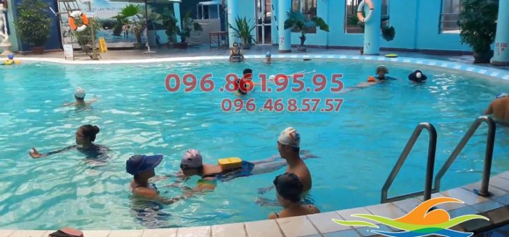 Học phí học bơi cho trẻ em 4, 5, 6 tuổi ở Hà Nội
