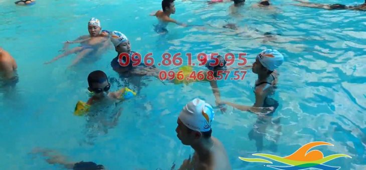 Lớp học bơi cho bé 4 tuổi ở Bảo Sơn 2018