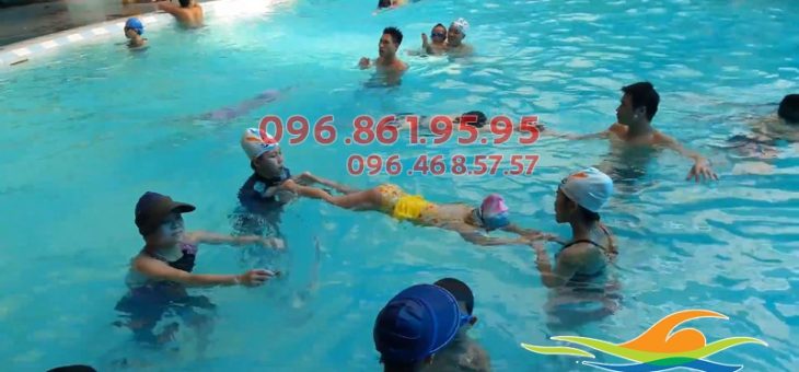Dạy học bơi cho trẻ em tại Hà Nội 2018 cam kết hiệu quả, an toàn