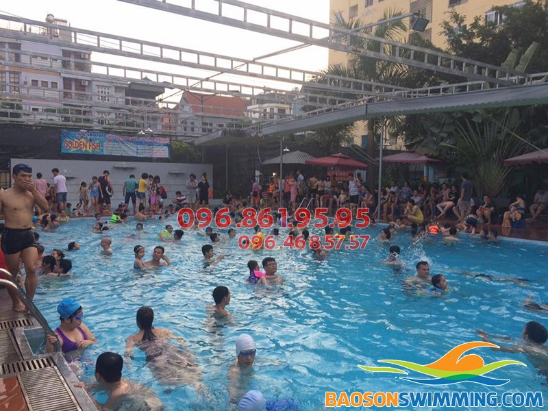 Trung tâm dạy bơi chuyên nghiệp ở bể bơi Bona 379 Nguyễn Xiển