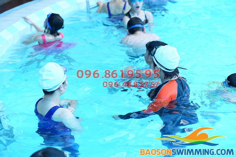 Thông báo học bơi: Học phí học bơi Bảo Sơn, ưu đãi trong tháng 6/2018