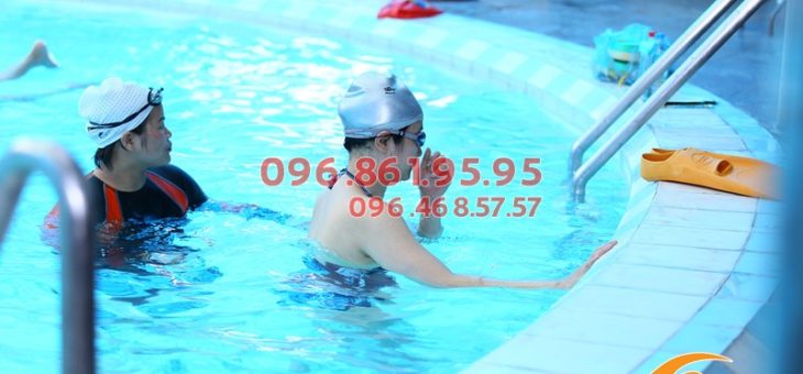 Quy định số buổi của lớp học bơi dành cho người lớn bể Bảo Sơn hè 2018